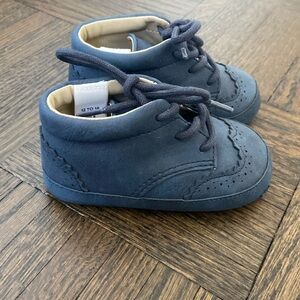 Janie and Jack New Walker shoes 12-18 months Navy
